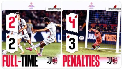 开云app官网下载问题-【友谊赛】佳夫传射鲁加尼扳平，尤文2:2米兰点球4:3